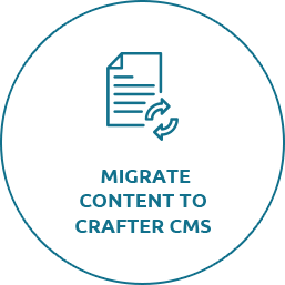 Migrate content to crafter CMS