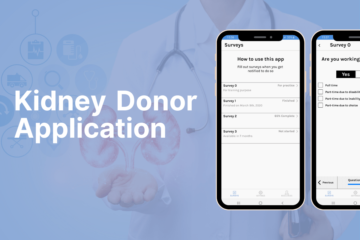 Kidney Donor Mobile App