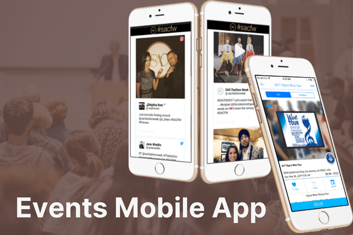 Sievent – Events Management Mobile App
