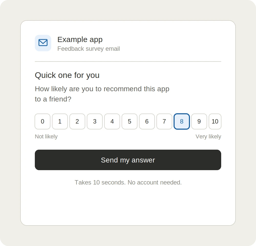 Mobile App Retention Strategies: How to Keep Users Engaged After Download 4 In-app survey screen asking users for feedback, an example of a mobile app retention strategy