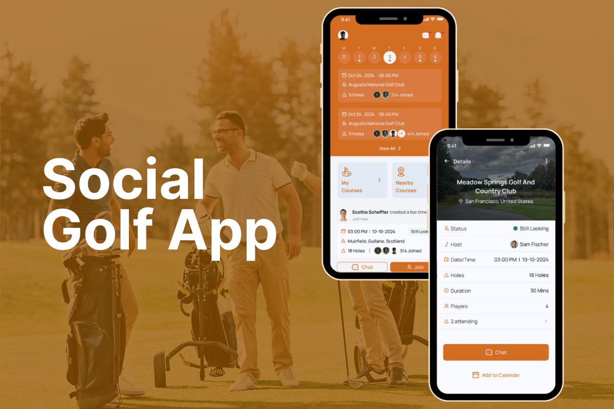 Tee Time: Social Golf App
