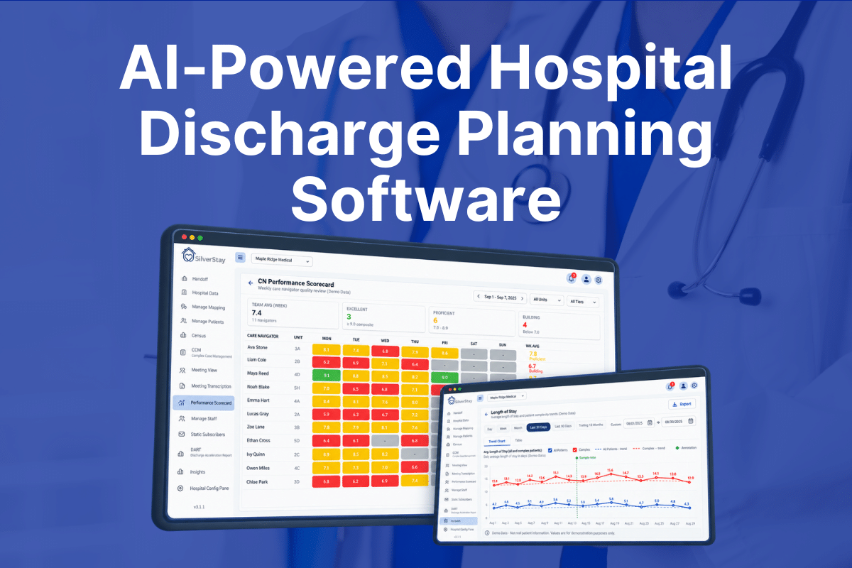 SilverStay: AI-Powered Hospital Discharge Planning Software