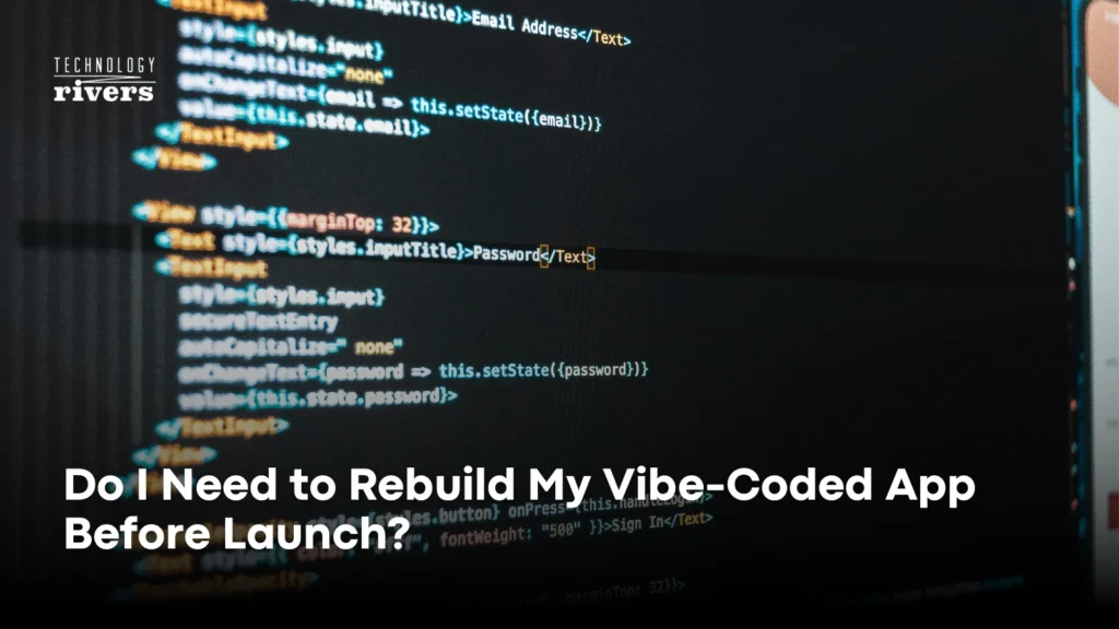 Fix or rebuild your vibe-coded app before launch
